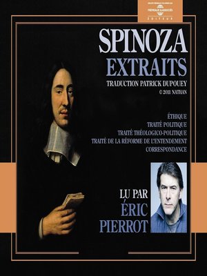 cover image of Spinoza. Extraits